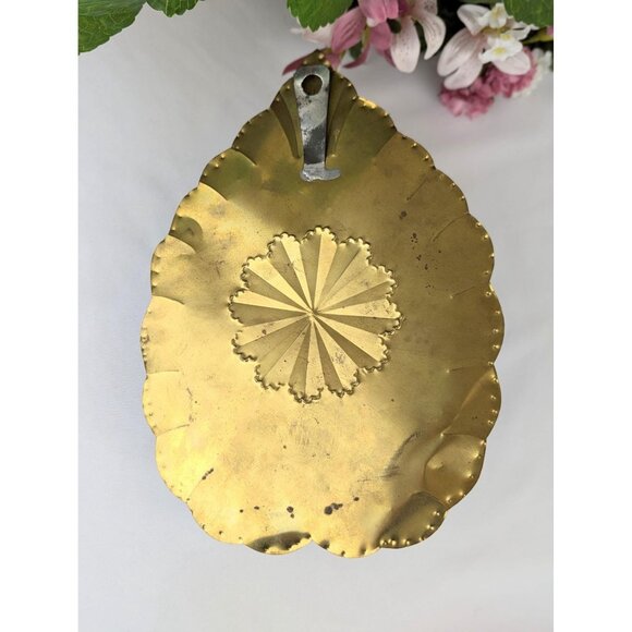 Vintage Handmade Tin & Glass Candle Sconce Rustic Western Entry Foyer Wall Decor - Picture 10 of 10